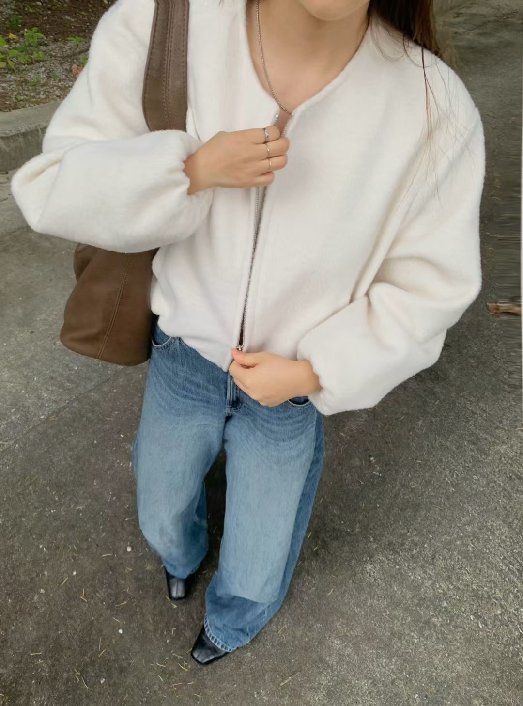 MARE MOHE韓國代購女裝新款時尚推薦職業25秋冬人氣夾克MARE MOHE夾克