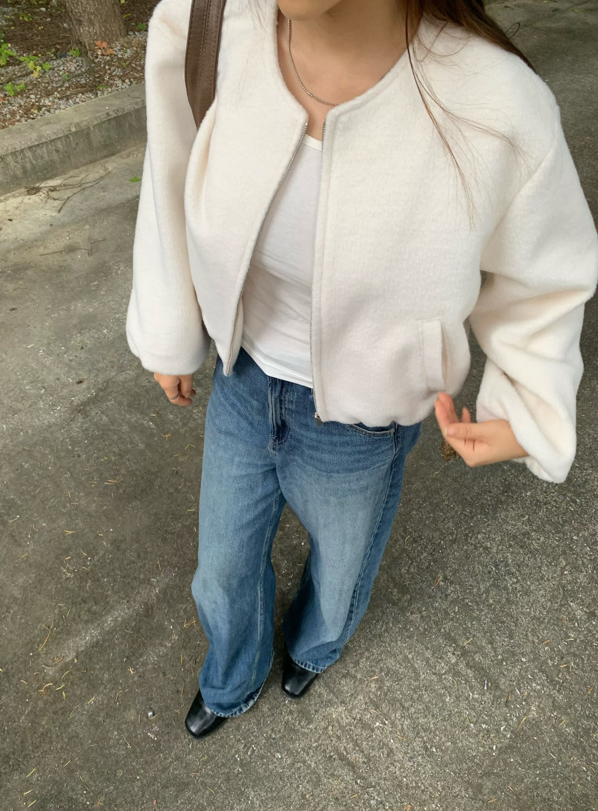 MARE MOHE韓國代購女裝新款時尚推薦職業25秋冬人氣夾克MARE MOHE夾克圖色1