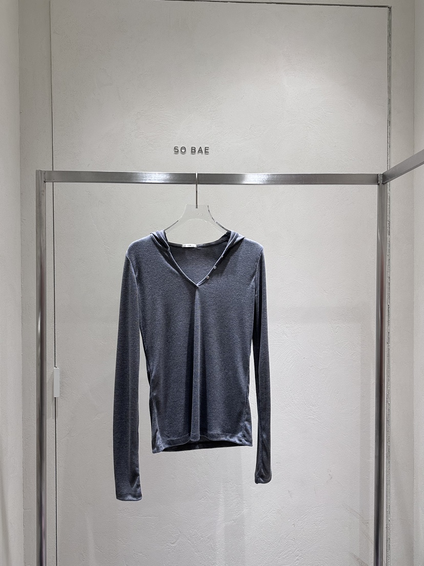 SO BAE東大門直郵㊣女裝新款熱賣職業26春夏休閑推薦長袖T恤SO BAE長袖T恤圖色4