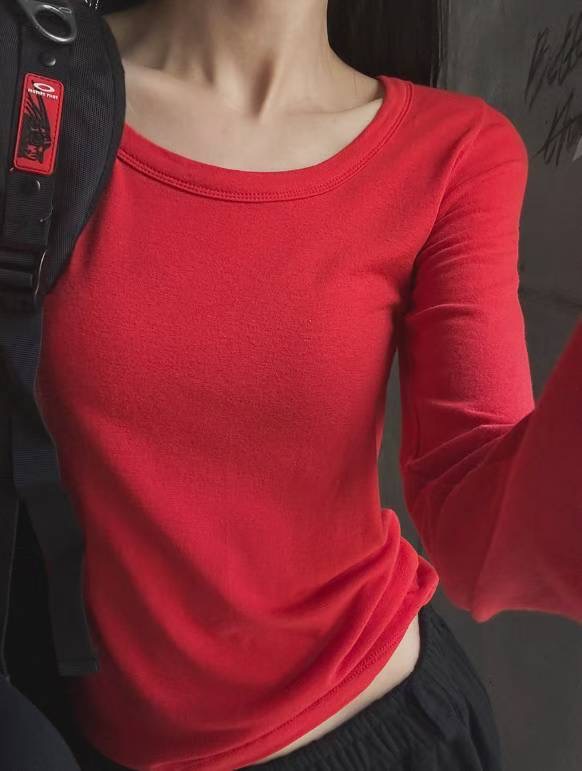 JOA東大門直郵㊣女裝新款職業真品26春夏推薦人氣時尚長袖T恤JOA長袖T恤