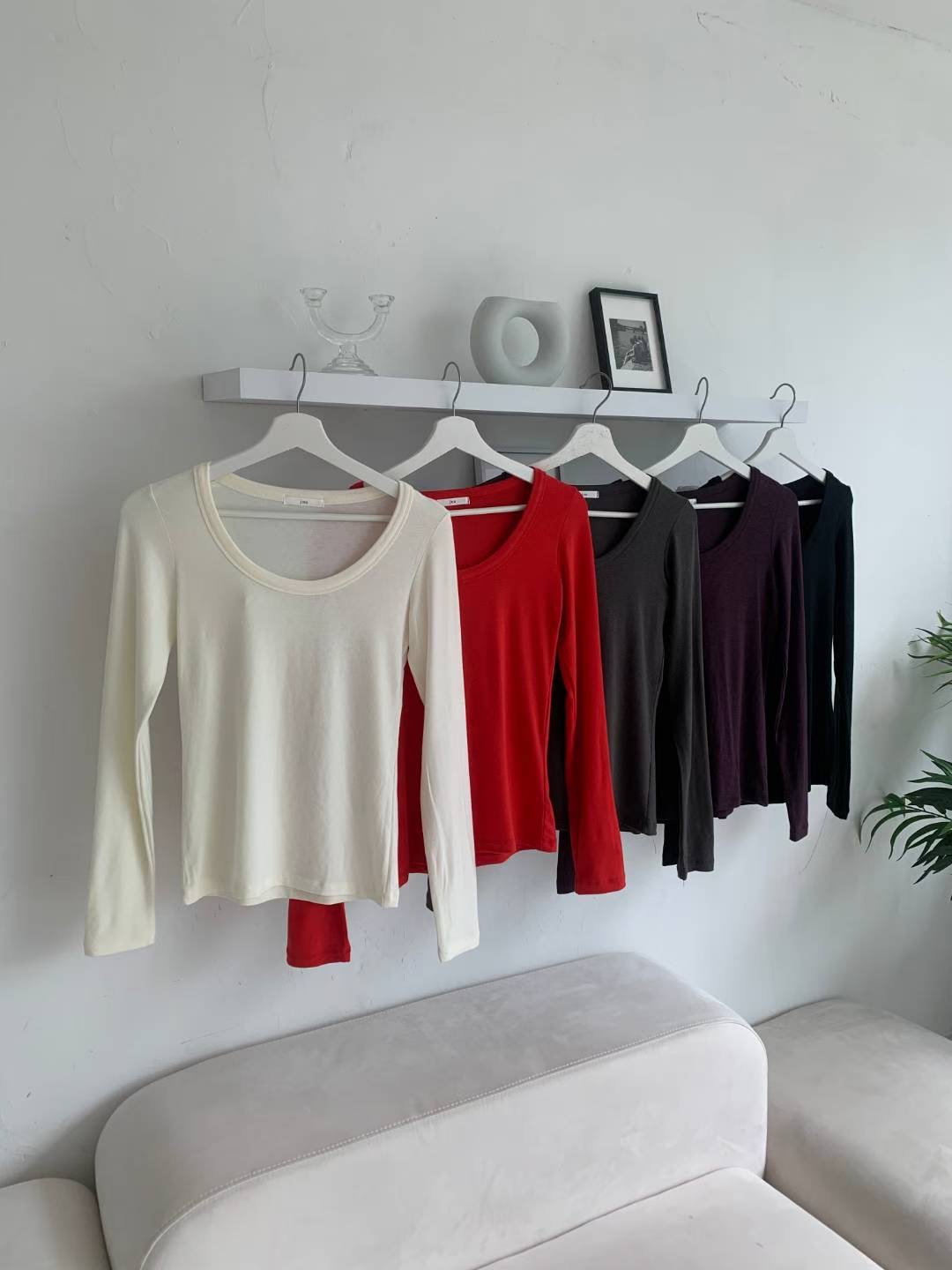 JOA東大門直郵㊣女裝新款職業真品26春夏推薦人氣時尚長袖T恤JOA長袖T恤圖色3左三色