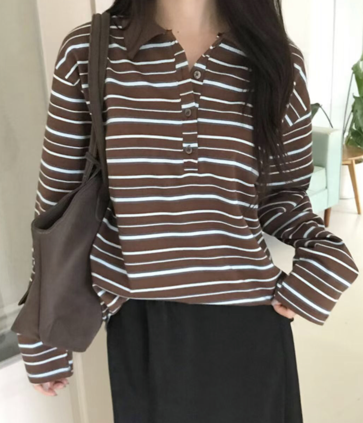 JOA㊣東大門實拍女士新品人氣推薦真品26春夏休閑熱賣長袖T恤JOA長袖T恤