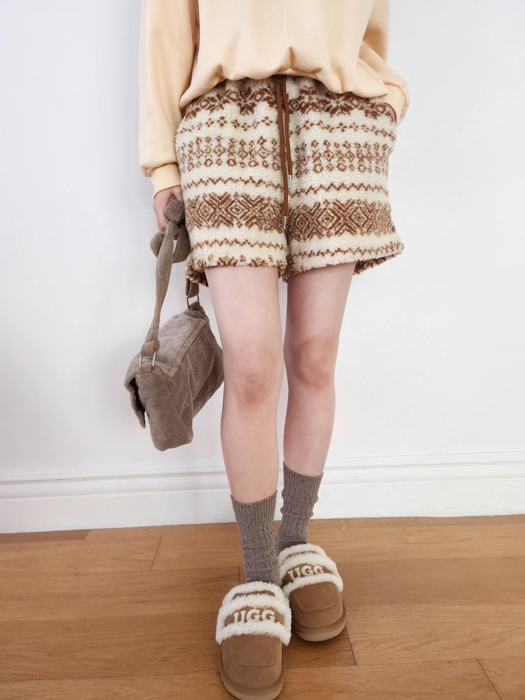 LAYERING韓國直郵㊣女士新品真品熱賣人氣時尚26春夏職業短褲LAYERING短褲圖色2