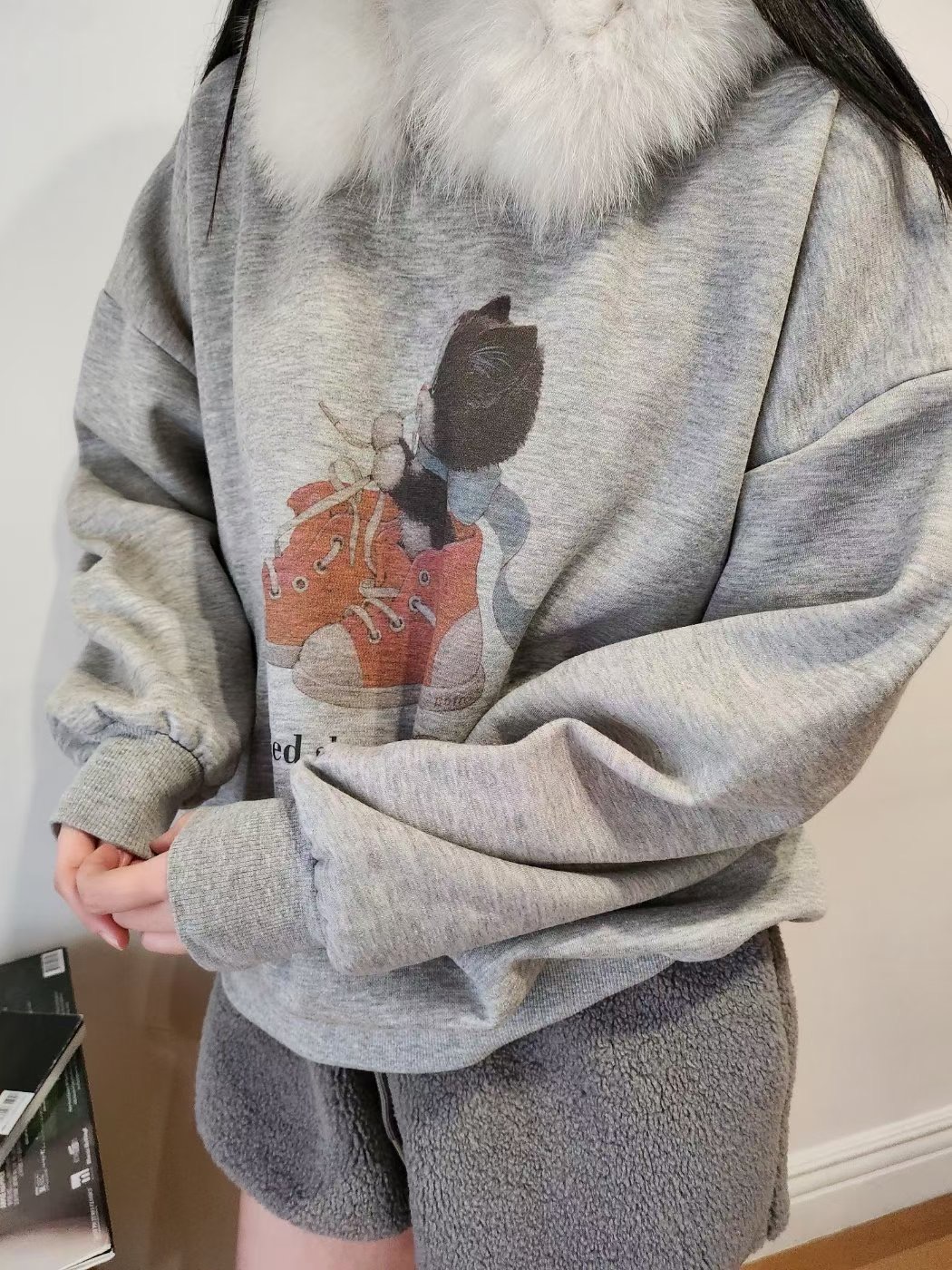 LAYERING韓國代購㊣女裝新品推薦人氣真品熱賣26春夏休閑衛衣LAYERING衛衣