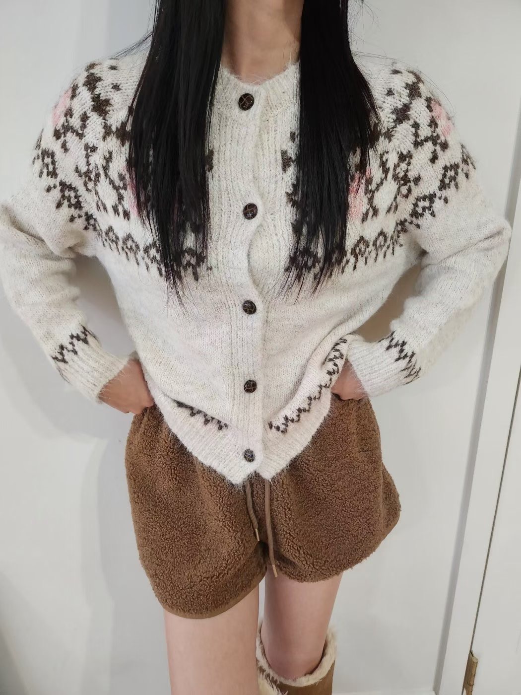 LAYERING東大門直郵㊣女裝新品26春夏人氣休閑真品針織衫開衫LAYERING針織衫圖色2