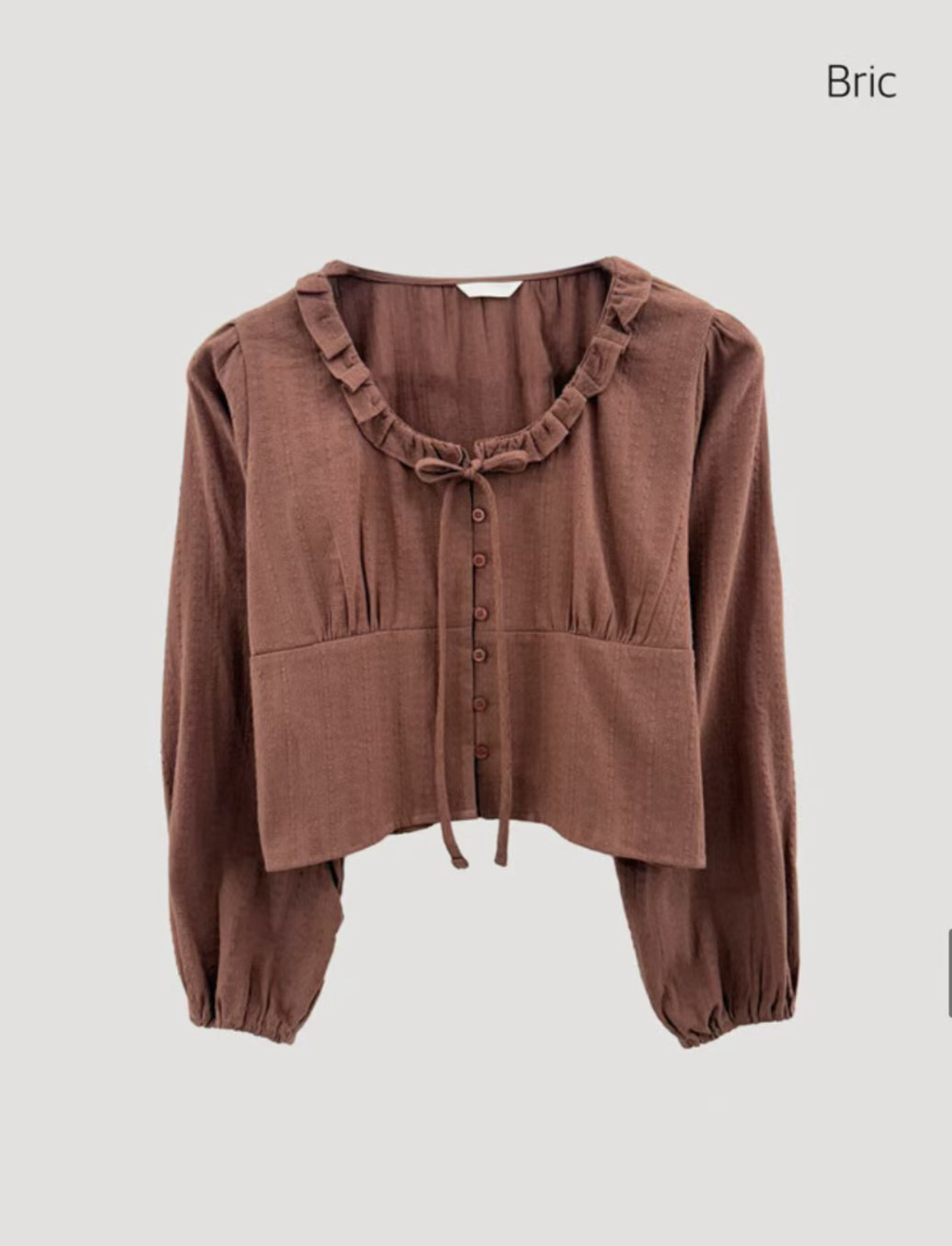 JOA韓國直郵㊣女士新款休閑26春夏人氣職業時尚推薦襯衫蕾絲衫JOA襯衫/蕾絲衫圖色2