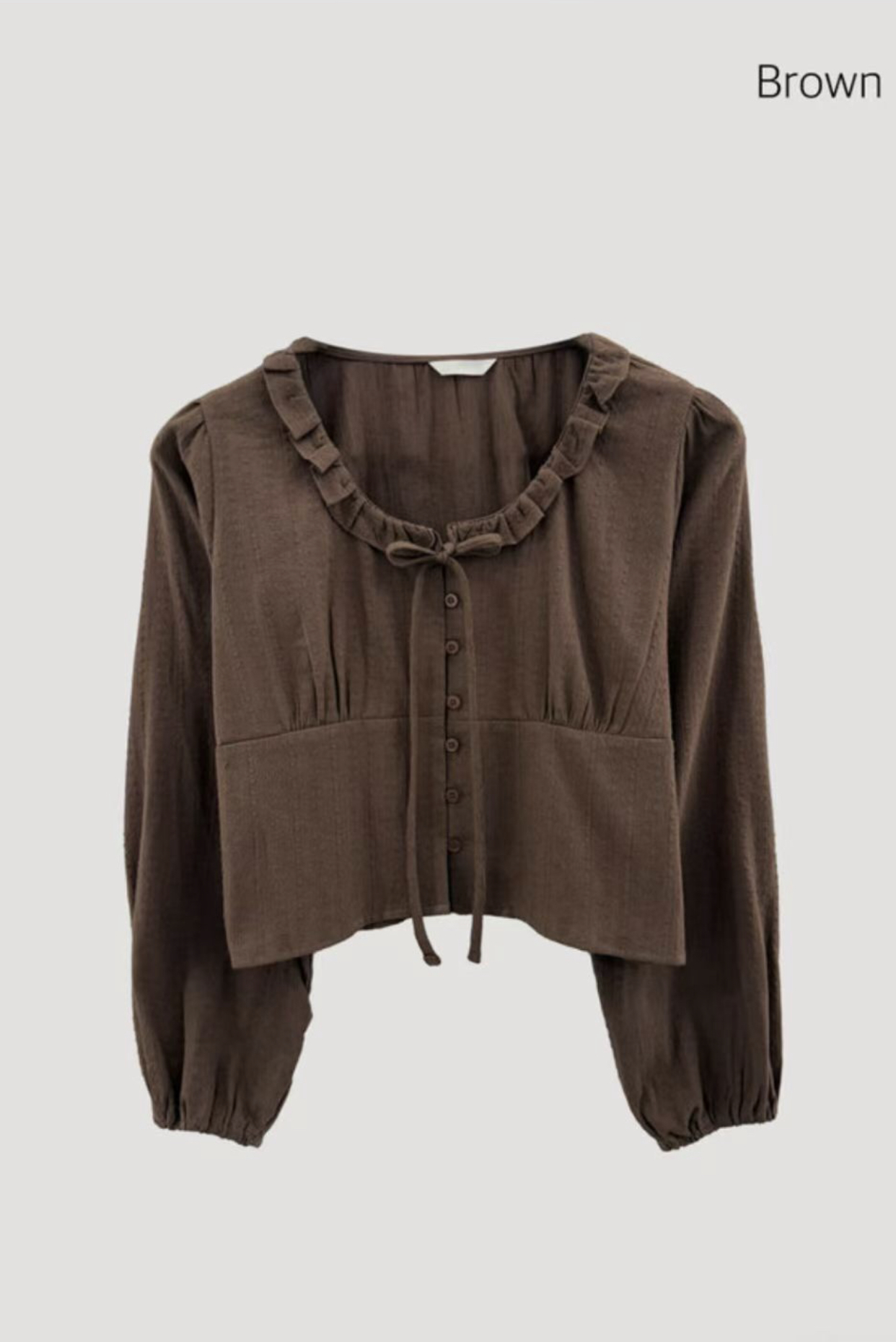 JOA韓國直郵㊣女士新款休閑26春夏人氣職業時尚推薦襯衫蕾絲衫JOA襯衫/蕾絲衫圖色3