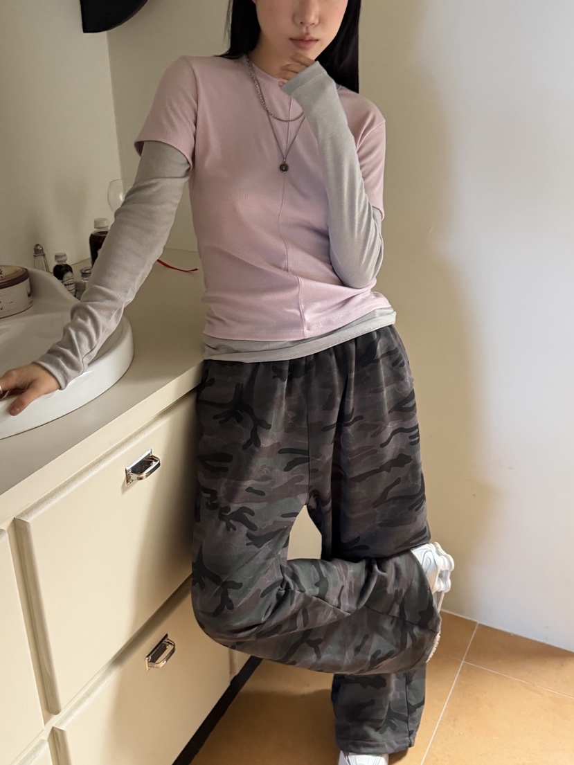 SUNDER MARKET㊣東大門實拍女士新品熱賣時尚推薦人氣休閑褲SUNDER MARKET休閑褲