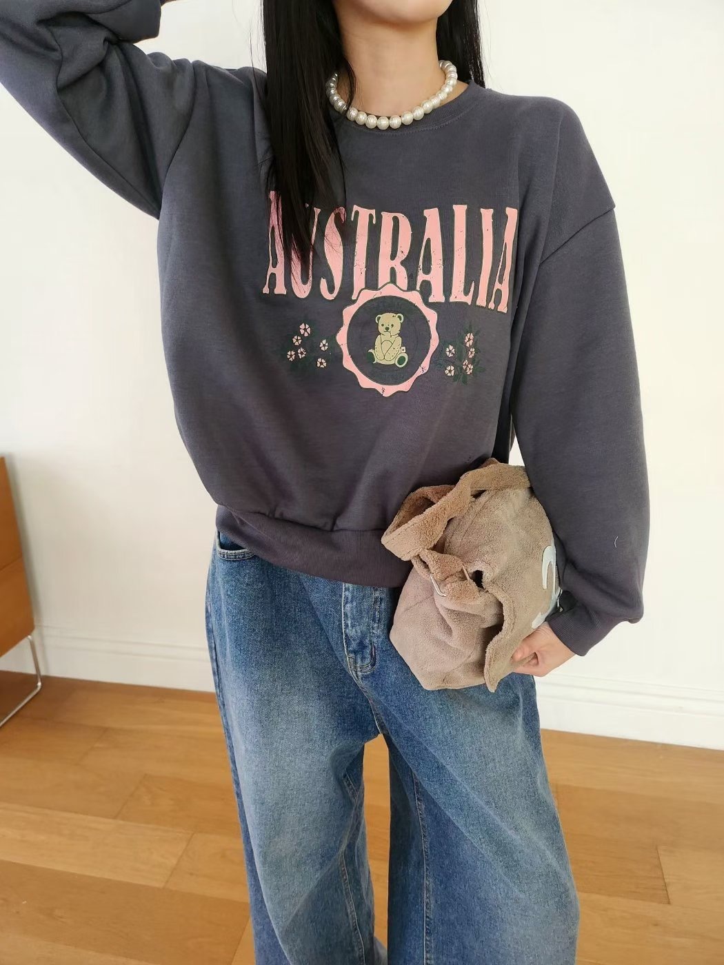 LAYERING韓國代購㊣女裝新品時尚26春夏推薦熱賣人氣職業衛衣LAYERING衛衣圖色4