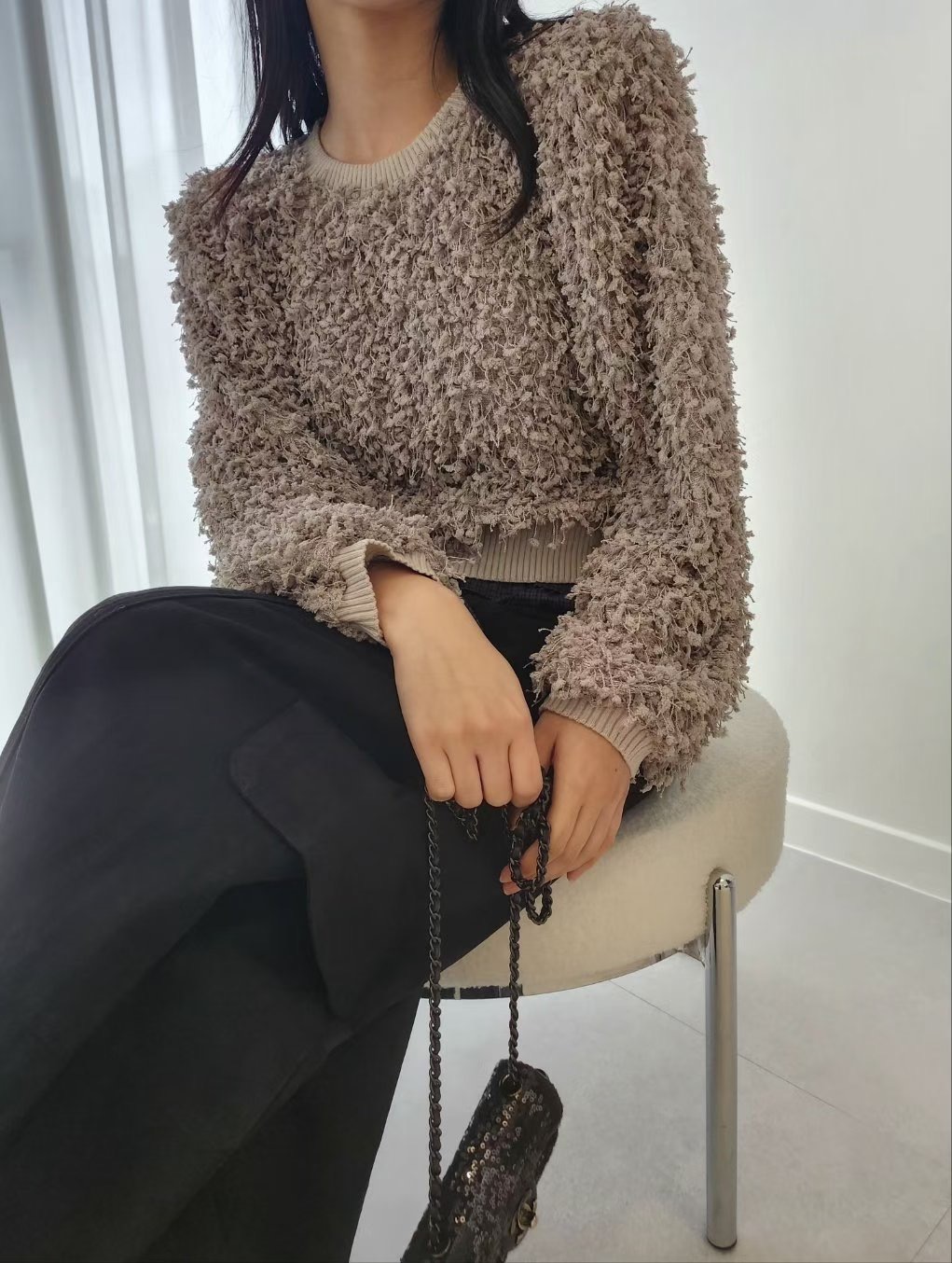 LAYERING東大門直郵㊣女士新款真品熱賣時尚職業人氣針織衫LAYERING針織衫圖色2