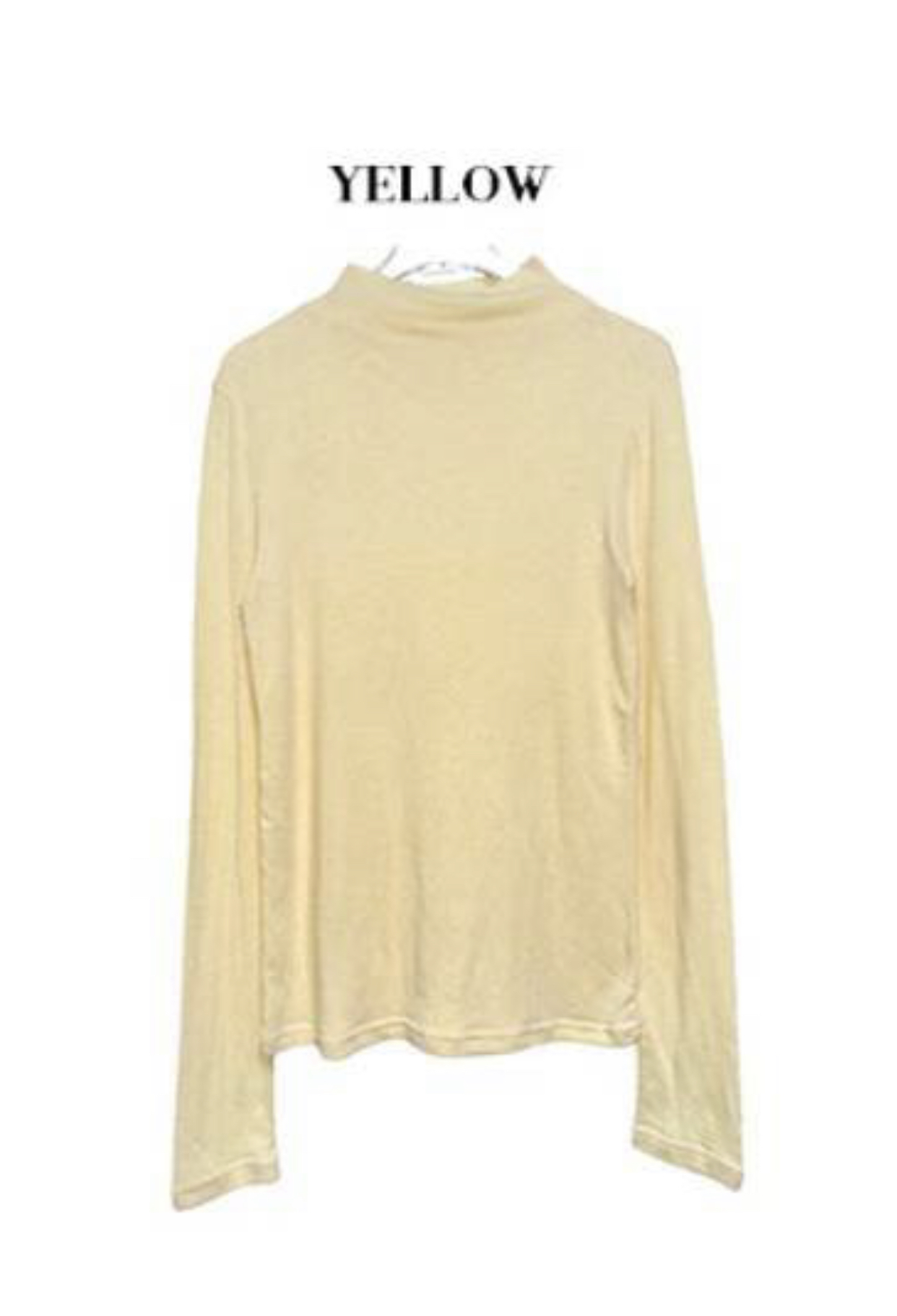 JOA㊣東大門實拍女裝新款推薦26春夏人氣休閑長袖T恤安哥拉JOA長袖T恤圖色1