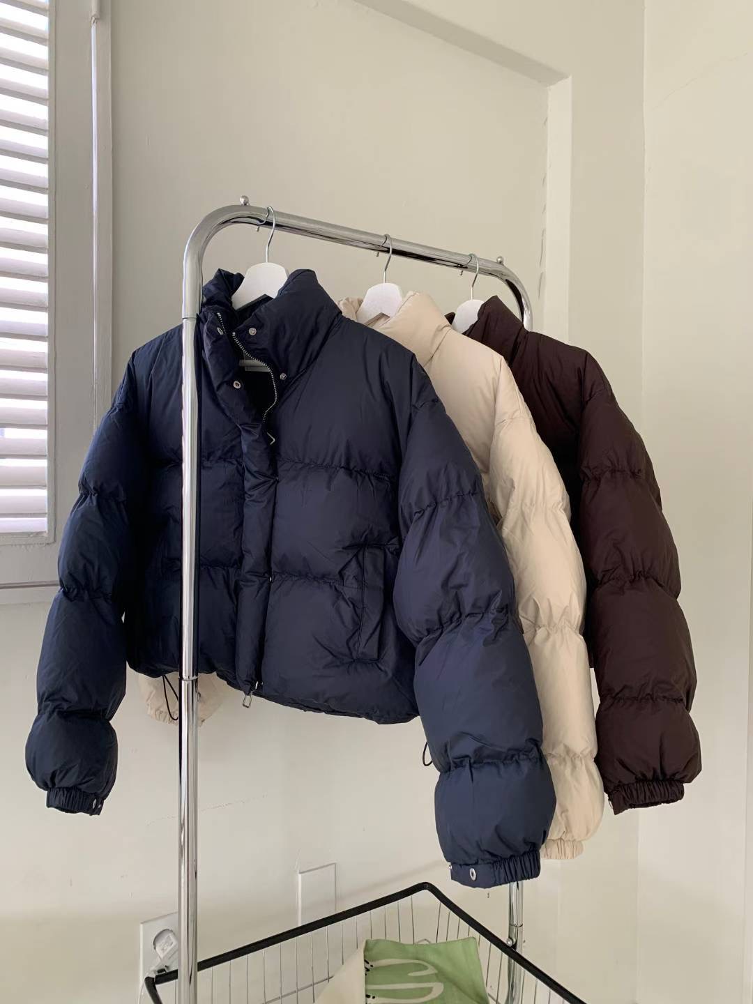 JOA東大門直郵㊣女裝新品時尚人氣真品26春夏熱賣短款棉服填充JOA短款棉服圖色3左三色