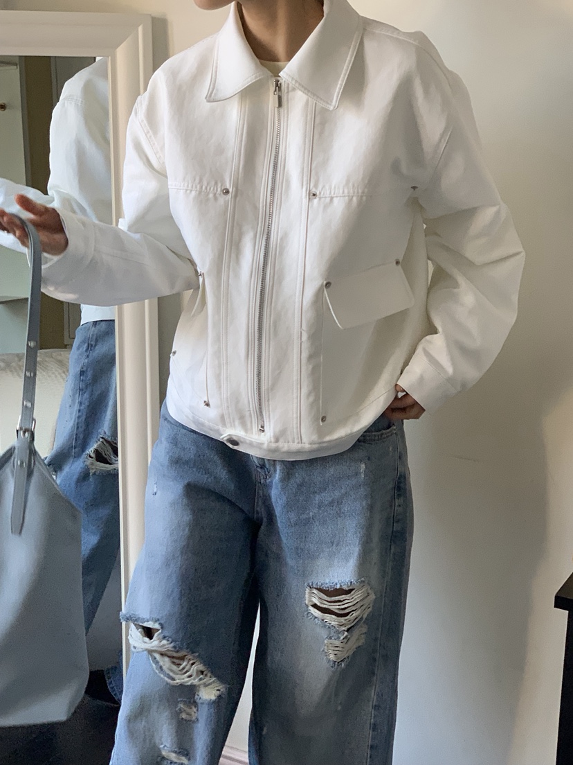 SUNDER MARKET㊣東大門實拍女裝新款26春夏人氣時尚熱賣夾克SUNDER MARKET夾克