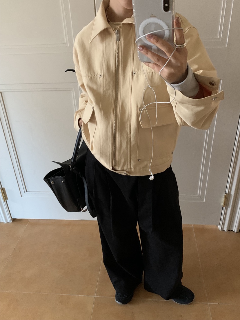 SUNDER MARKET㊣東大門實拍女裝新款26春夏人氣時尚熱賣夾克SUNDER MARKET夾克