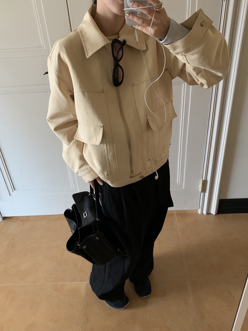 SUNDER MARKET㊣東大門實拍女裝新款26春夏人氣時尚熱賣夾克SUNDER MARKET夾克