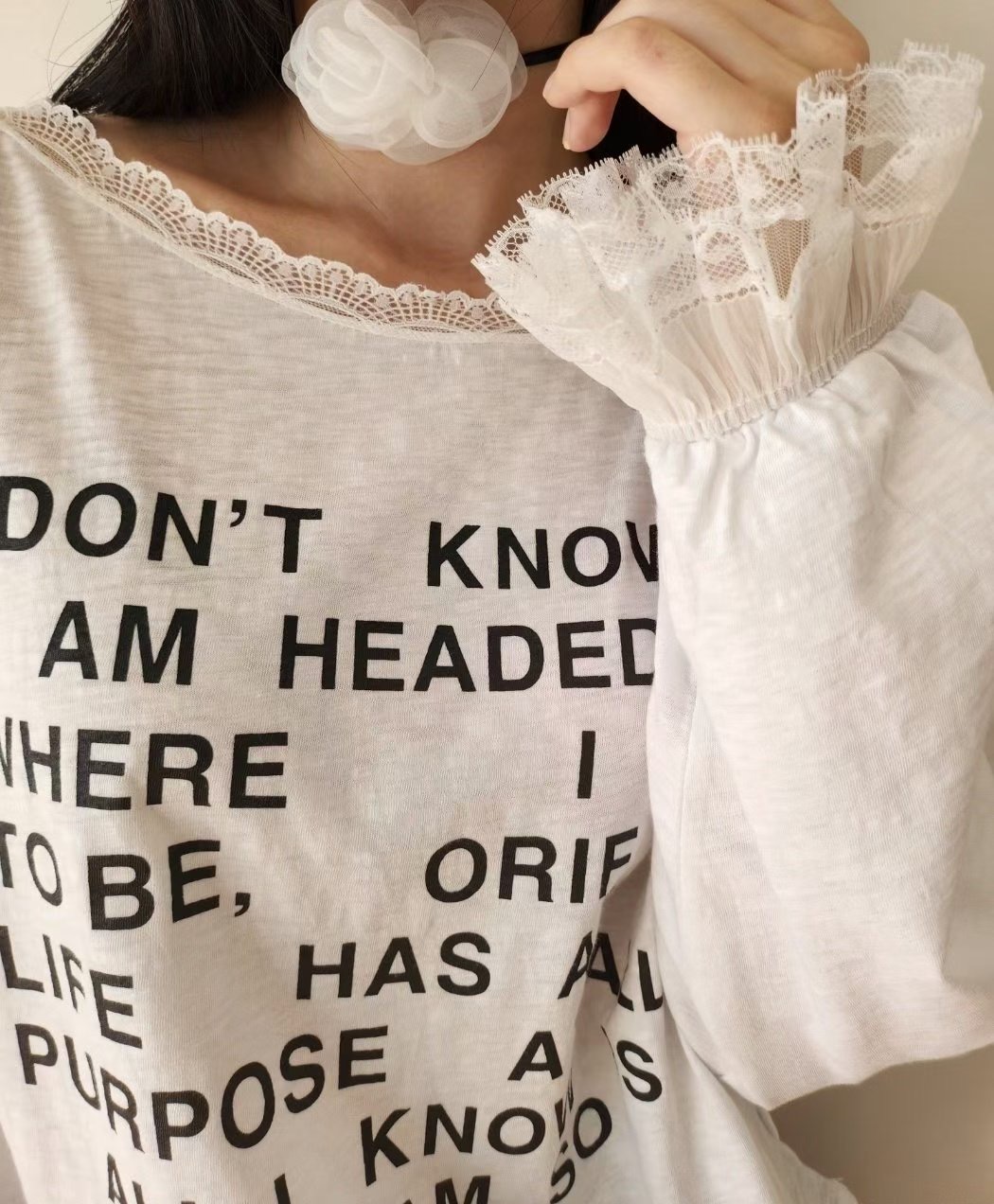 LAYERING東大門直郵㊣女裝新款休閑職業真品人氣推薦長袖T恤LAYERING長袖T恤