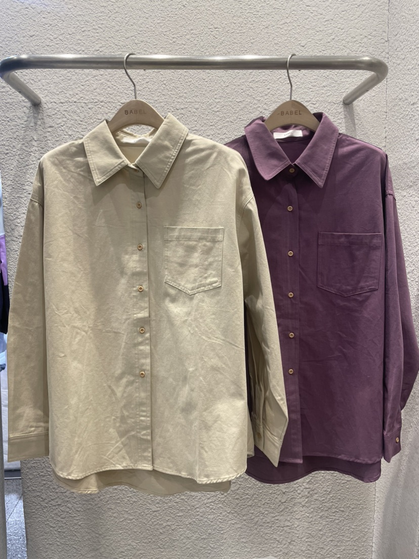 BABEL韓國代購㊣女士新款推薦26春夏真品人氣職業襯衫蕾絲衫BABEL襯衫/蕾絲衫