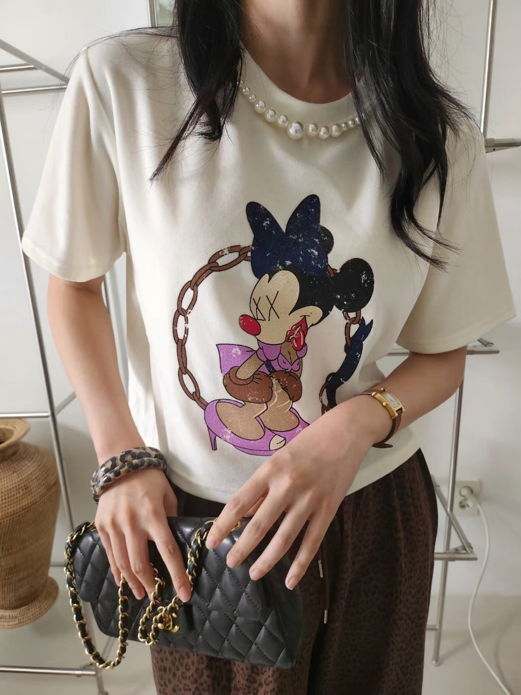 LAYERING韓國直郵㊣女裝新款真品職業休閑人氣熱賣推薦26春夏T恤LAYERINGT恤圖色5