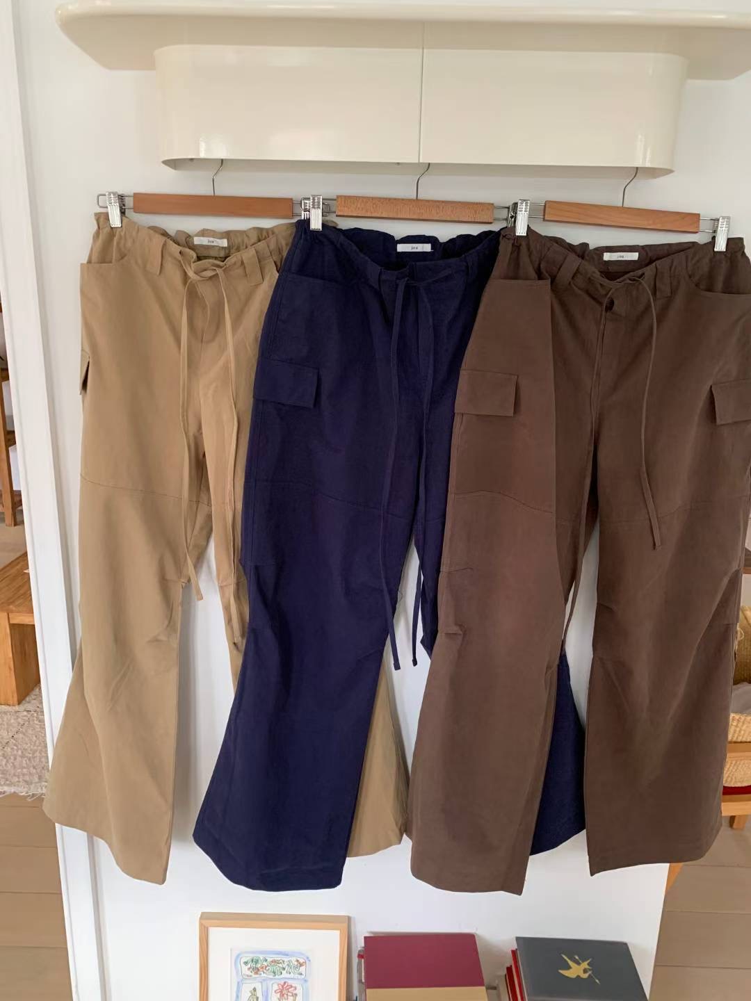 JOA㊣東大門實拍女士新款熱賣推薦時尚26春夏真品休閑休閑褲JOA休閑褲圖色1左一色