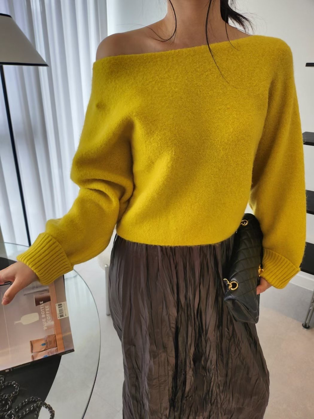 LAYERING韓國直郵㊣女裝新款時尚職業26春夏休閑真品針織衫LAYERING針織衫圖色1