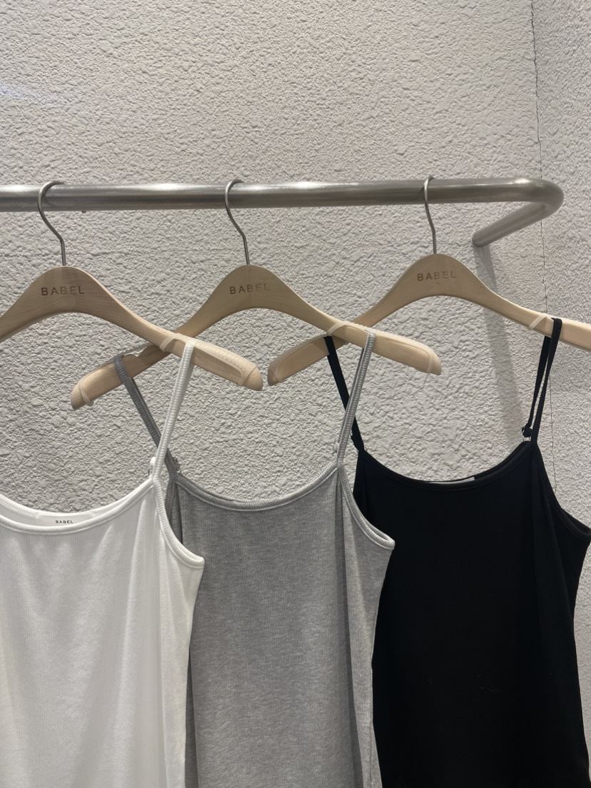 BABEL韓國直郵㊣女士新品時尚人氣休閑熱賣26春夏真品吊帶背心BABEL吊帶/背心