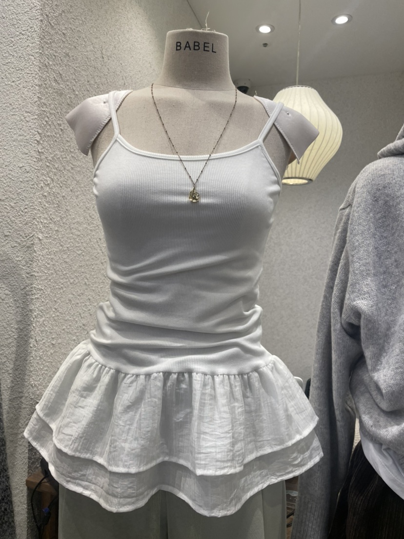 BABEL韓國直郵㊣女士新品時尚人氣休閑熱賣26春夏真品吊帶背心BABEL吊帶/背心