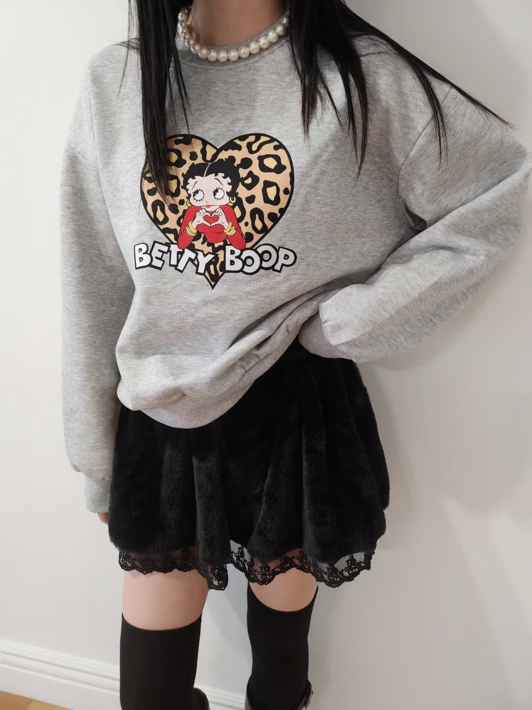 LAYERING㊣東大門實拍女裝新款推薦職業人氣熱賣真品休閑衛衣LAYERING衛衣圖色2