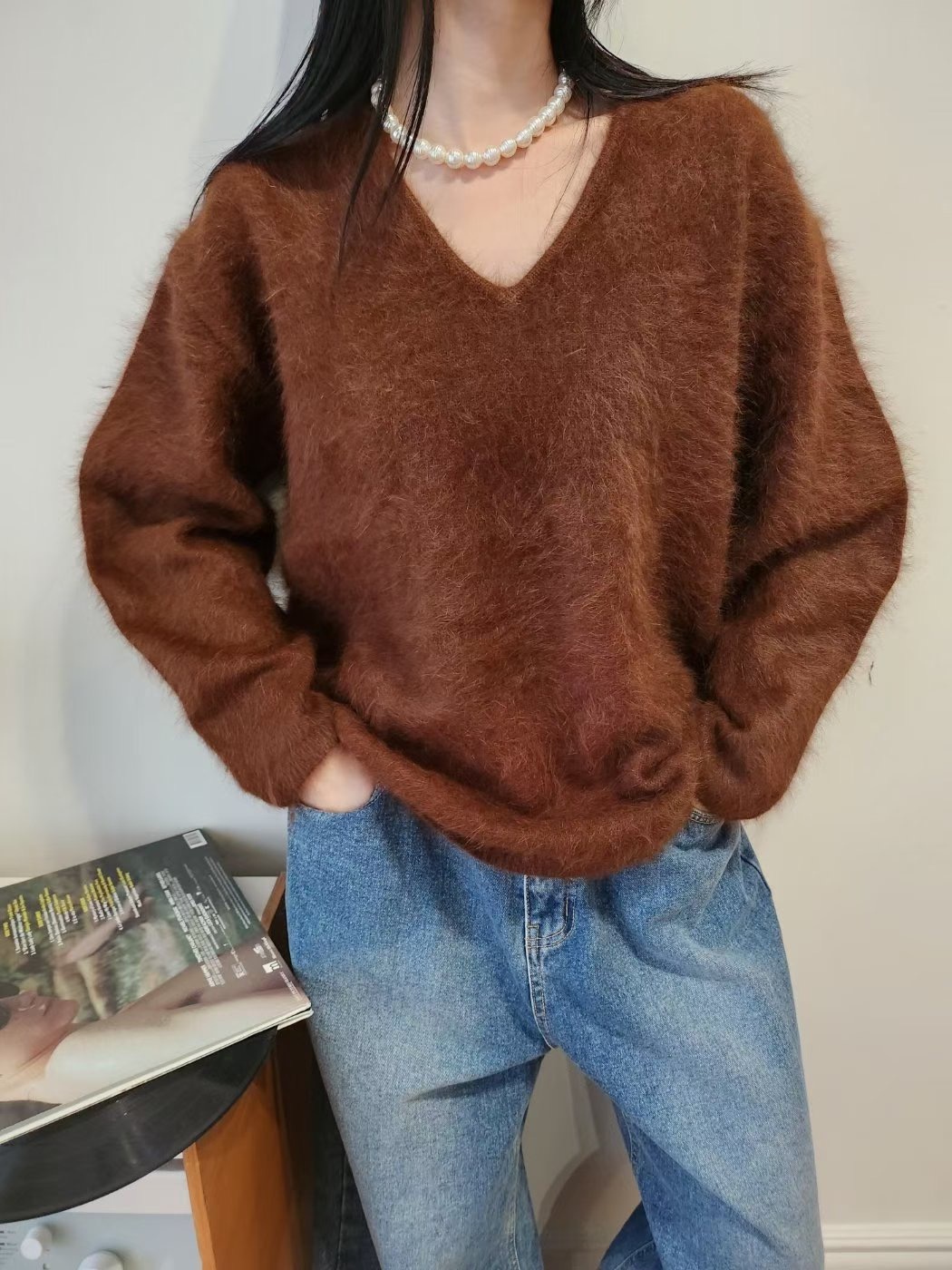 LAYERING㊣東大門代購女士新款休閑真品26春夏時尚推薦針織衫LAYERING針織衫圖色1