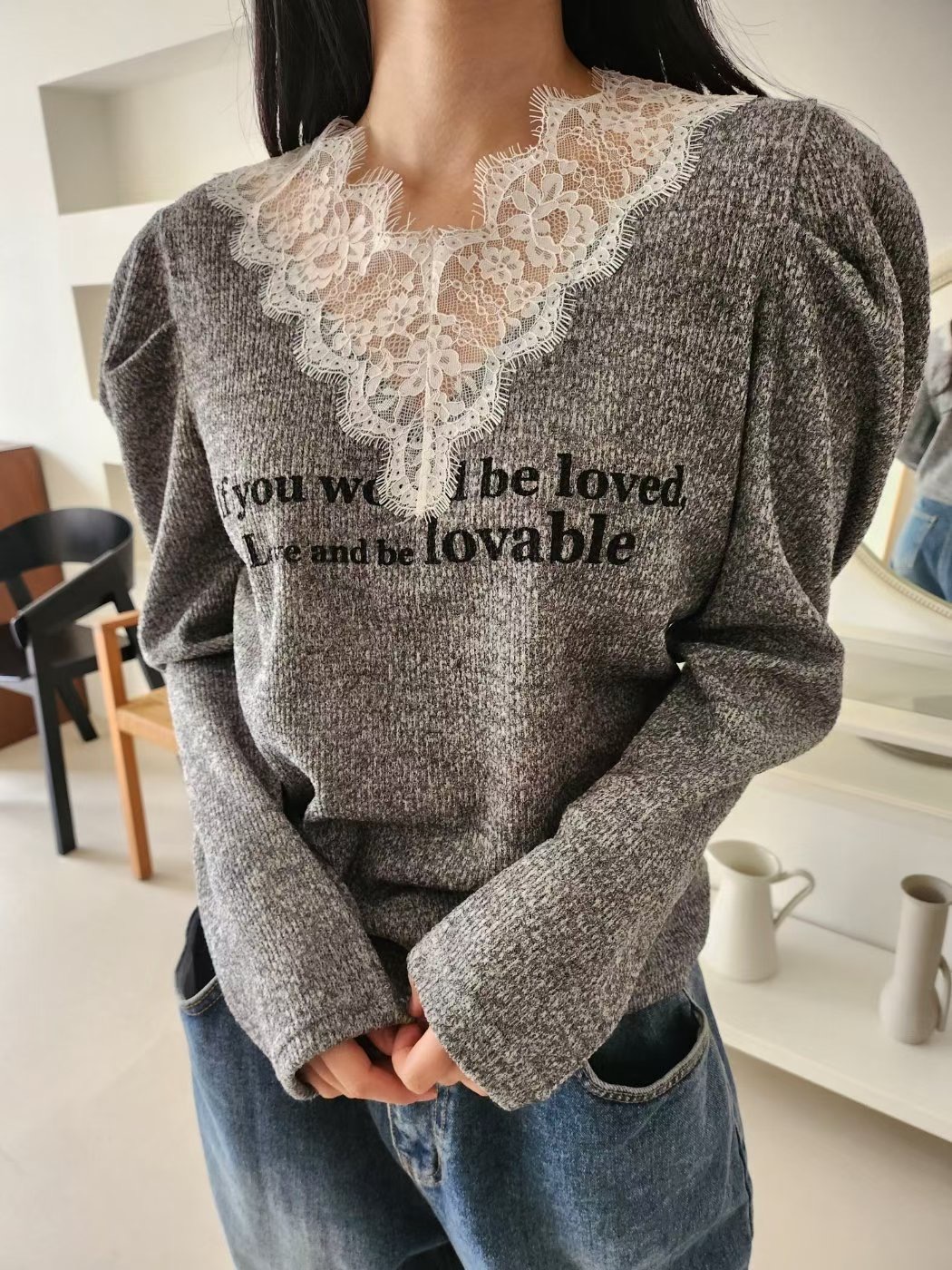 LAYERING韓國直郵㊣女士新款休閑熱賣推薦26春夏人氣長袖T恤LAYERING長袖T恤圖色2