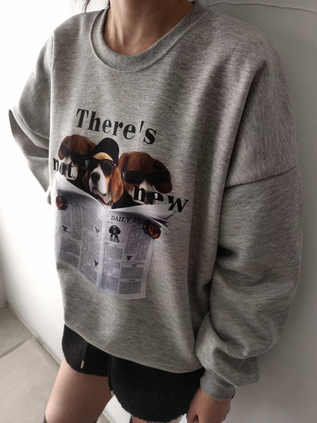 LAYERING東大門直郵㊣女裝新款熱賣26春夏職業人氣休閑衛衣LAYERING衛衣圖色2