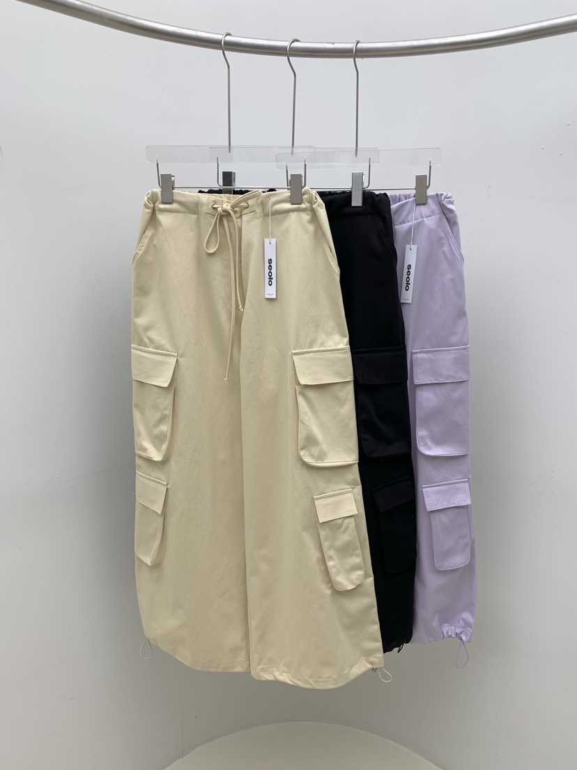 SEOLO東大門直郵㊣女裝新品休閑真品時尚人氣26春夏熱賣休閑褲Seolo seoul休閑褲