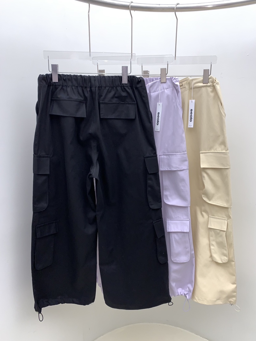 SEOLO東大門直郵㊣女裝新品休閑真品時尚人氣26春夏熱賣休閑褲Seolo seoul休閑褲