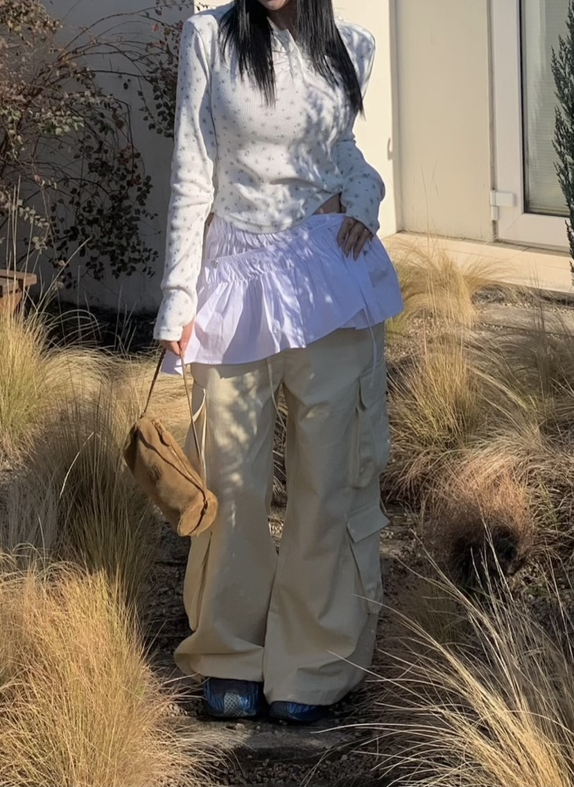 SEOLO東大門直郵㊣女裝新品休閑真品時尚人氣26春夏熱賣休閑褲Seolo seoul休閑褲