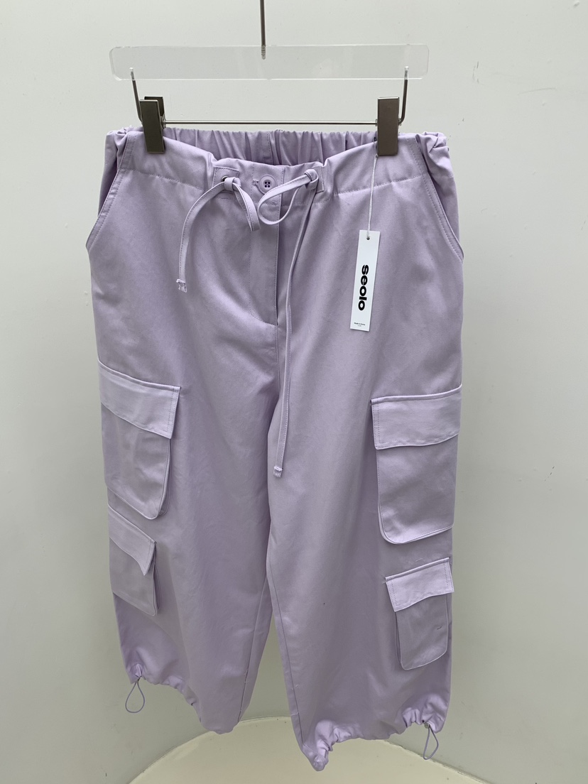 SEOLO東大門直郵㊣女裝新品休閑真品時尚人氣26春夏熱賣休閑褲Seolo seoul休閑褲圖色1