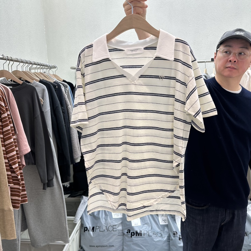 HUMMING BIRD韓國直郵㊣女裝新品人氣時尚熱賣26春夏T恤春款HUMMING BIRDT恤圖色1