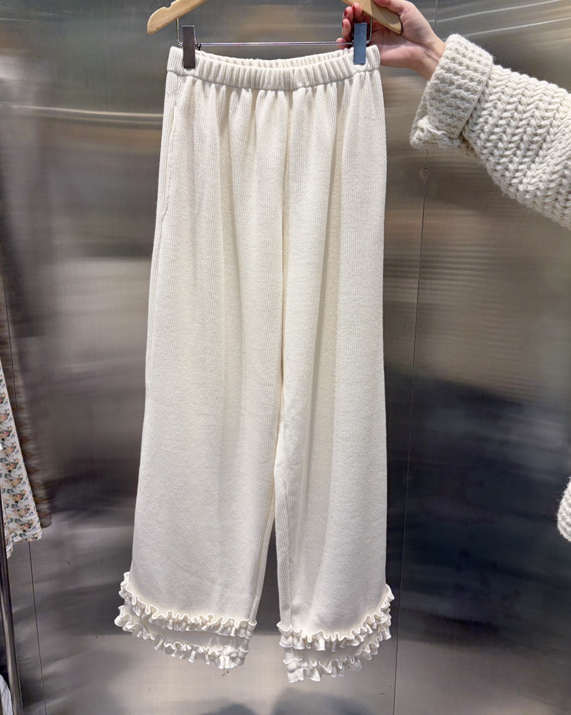 MENDL S㊣東大門代購女裝新款人氣時尚職業26春夏休閑褲春款MENDL S休閑褲圖色1