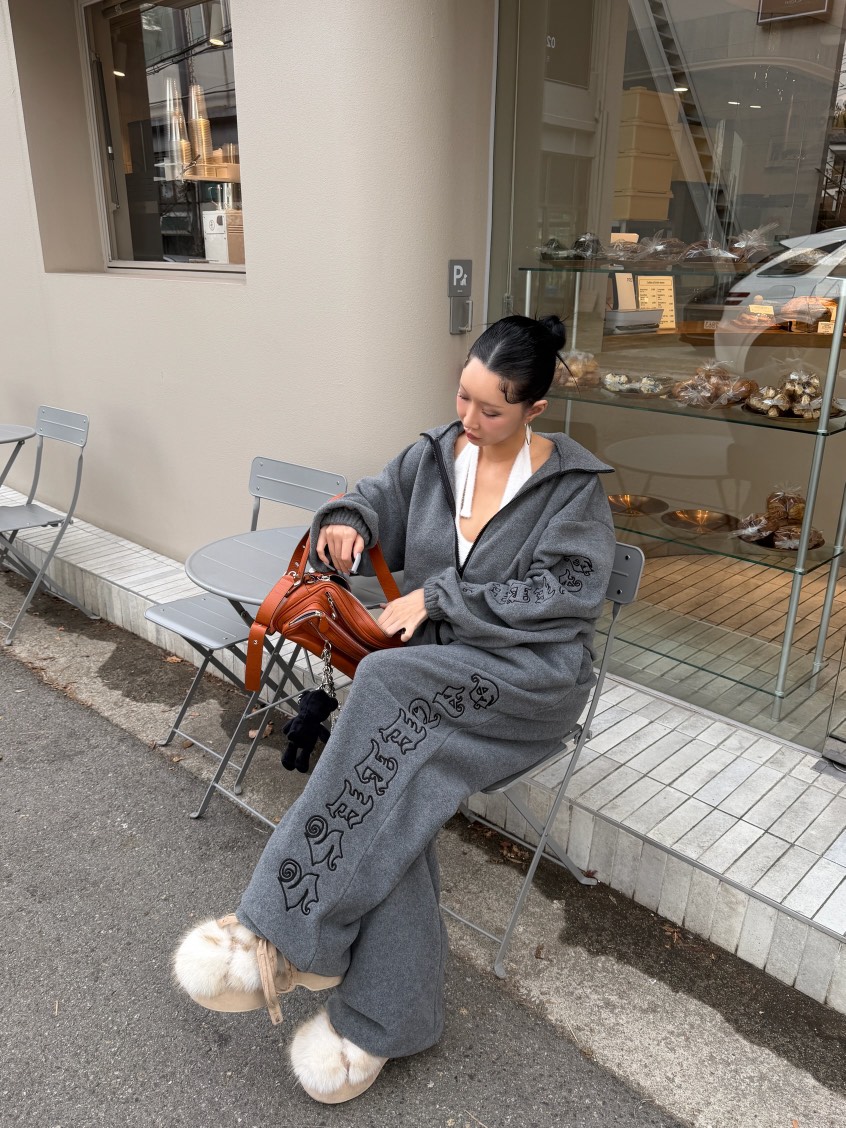 GATELESS東大門直郵㊣女裝新款推薦26春夏時尚職業休閑褲抓絨GATELESS休閑褲