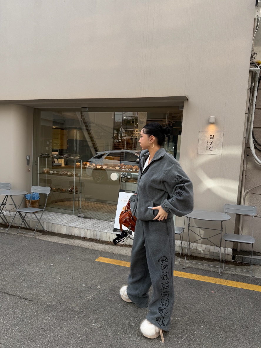 GATELESS東大門直郵㊣女裝新款推薦26春夏時尚職業休閑褲抓絨GATELESS休閑褲