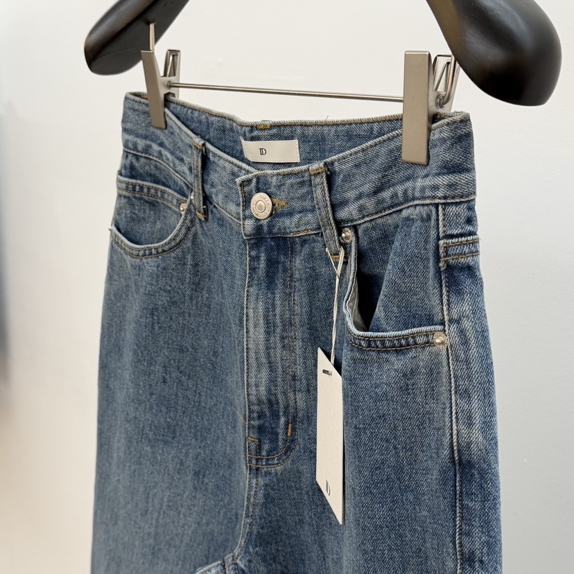 ID韓國直郵㊣女士新品推薦休閑26春夏職業時尚熱賣牛仔褲春款ID牛仔褲