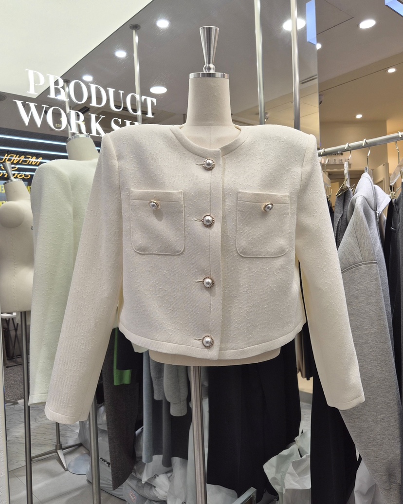 WORK SHOP㊣東大門代購女士新款熱賣26春夏真品休閑夾克春款Work_shop夾克圖色1