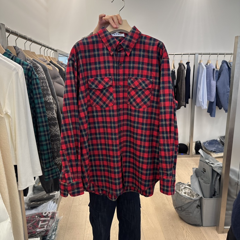 LTMS㊣東大門實拍女士新品時尚26春夏休閑真品襯衫蕾絲衫春款LTMS襯衫/蕾絲衫圖色1