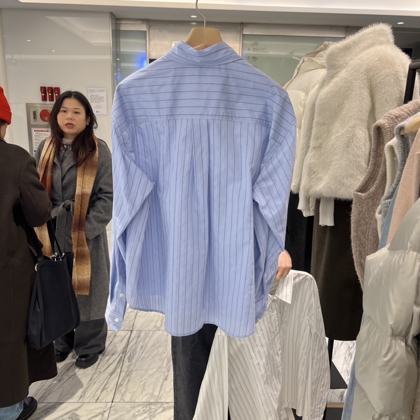 OURIN/THIS IS韓國直郵㊣女裝新款熱賣職業時尚襯衫蕾絲衫OURIN/THIS IS襯衫/蕾絲衫