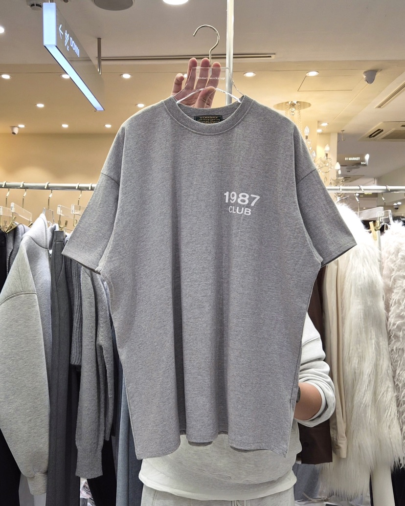 WORK SHOP東大門直郵㊣女士新品時尚休閑真品人氣26春夏T恤春款Work_shopT恤圖色2