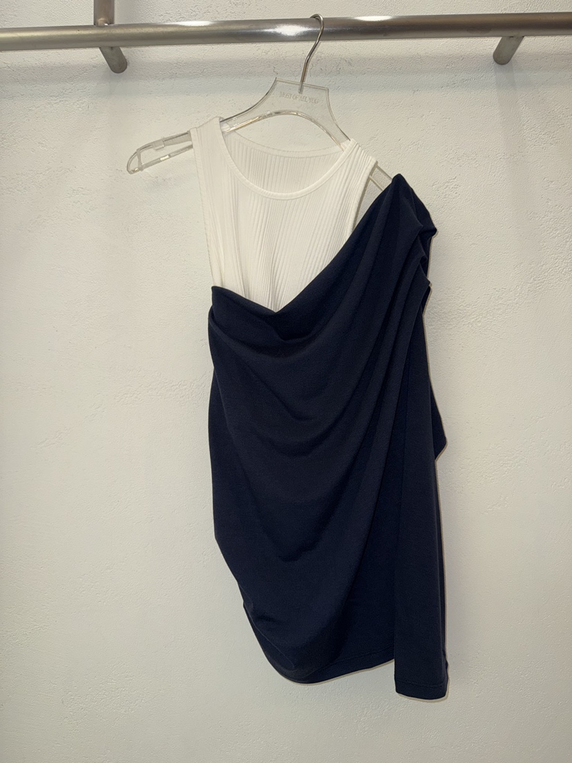 MOST OF ALL U㊣東大門實拍女裝新款休閑時尚長袖T恤春款MOST OF ALL U長袖T恤圖色3深藍色