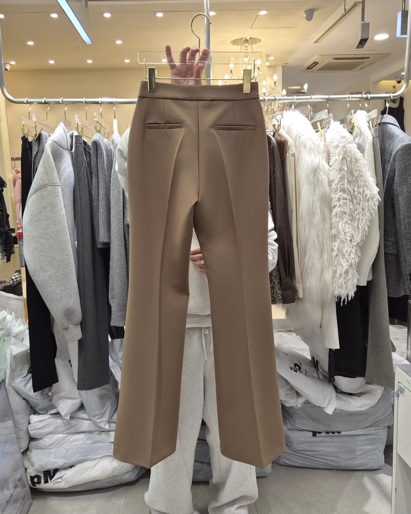 WORK SHOP㊣東大門實拍女士新品熱賣推薦時尚職業休閑褲春款Work_shop休閑褲