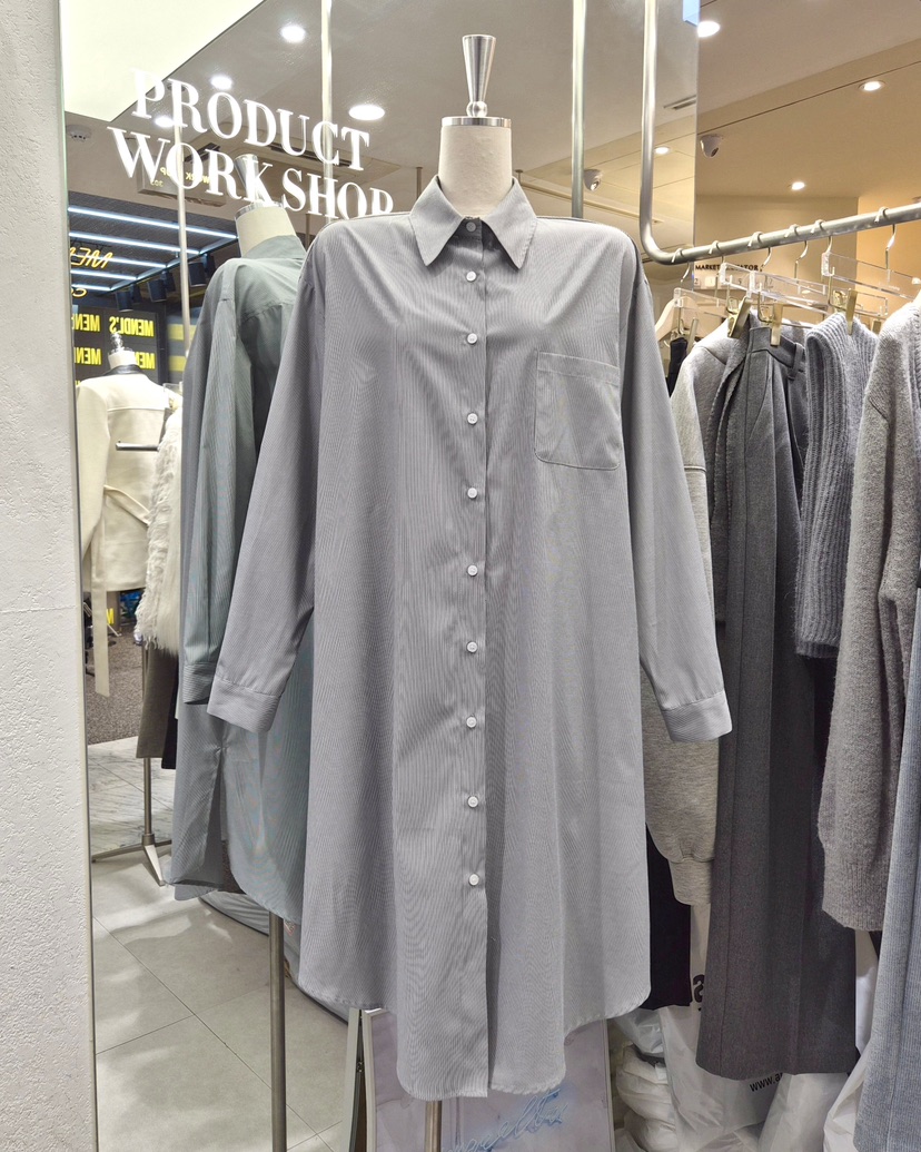 WORK SHOP㊣東大門代購女裝新款職業休閑人氣真品連衣裙春款Work_shop連衣裙圖色1