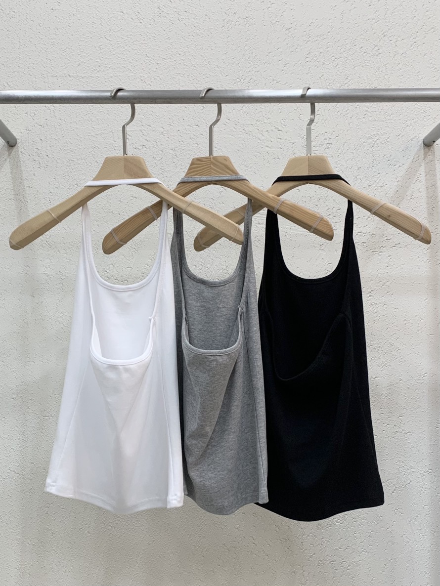 LIGHT AND SALT韓國直郵㊣女裝新品真品推薦吊帶背心春款LIGHT AND SALT吊帶/背心