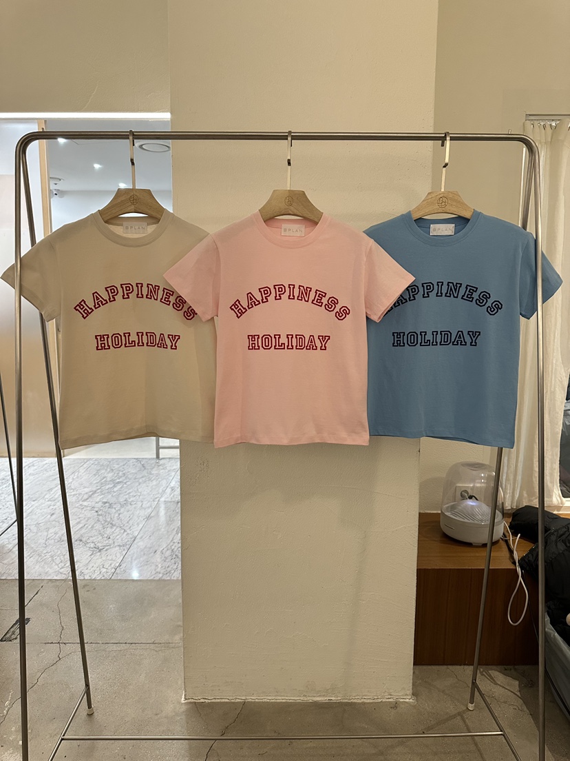 BPLAN㊣東大門代購女士新品推薦人氣時尚職業熱賣26春夏T恤春款BPLANT恤