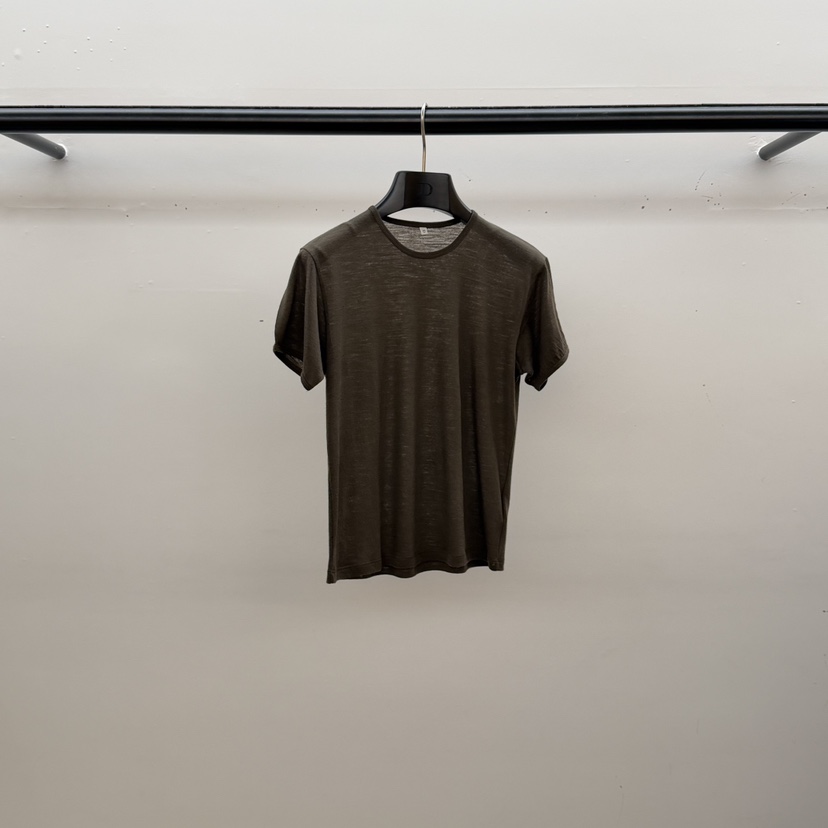 ID韓國代購㊣女裝新款推薦真品人氣時尚休閑熱賣T恤羊毛春款IDT恤圖色4棕色