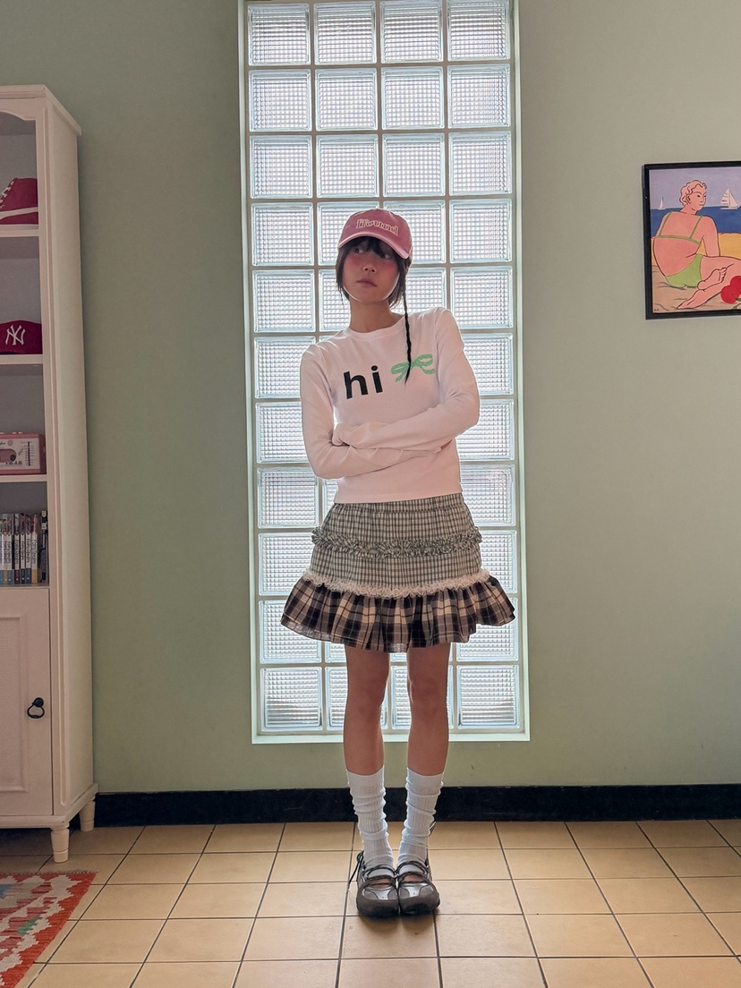 MORE THAN-P韓國直郵㊣女裝新款26春夏人氣時尚長袖T恤春款MORE THAN長袖T恤